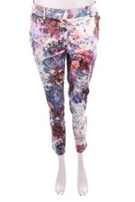 H&M Hose Blumen Print S multicolor