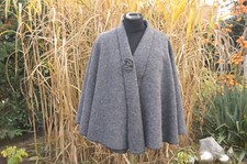 Damen Woll-Wende Cape