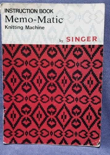 Singer memo matic - memo-matic, knitting