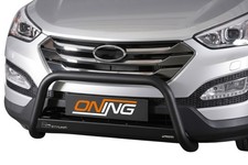 Frontbügel Edelstahl SCHWARZ