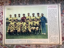 Mannschaftsfoto DDR Oberliga Dynamo Dresden 1970 Gebraucht aus NBI Zeitschrift