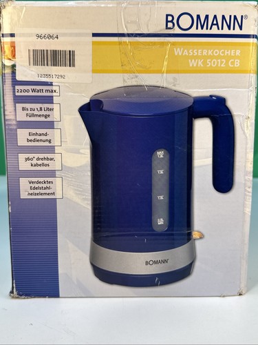 Bomann 5012 wasserkocher - wk, cb