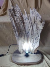 Tischlampe Erle-Splitter Tischleuchte