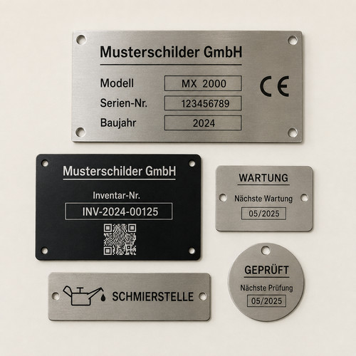 Lasergravur metall - metall, |