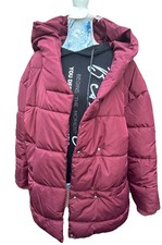 SALE ! Fashion Mode Stepp Mantel Steppjacke NEU 50 XXL Bordeaux ROT Trend Herbst