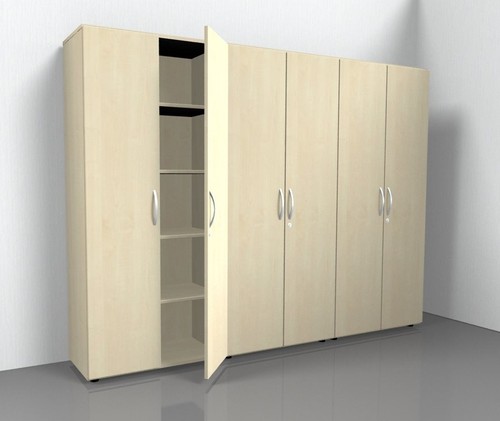 Büroschrankwand 3tlg - ,