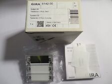 Gira 5142 00 EIB KNX Tastsensor 3 Plus 2fach 514200