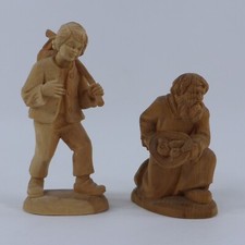 Krippenfiguren holz geschnitzt - holz,
