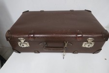 alter Reisekoffer Koffer Vintage Oldtimer Deko - Braun  65 x 39 x 19 cm,
