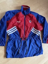 FC Bayern München ADIDAS Jacke Regenjacke Vintage Retro  Gr.7Gr.L,selten RAR*