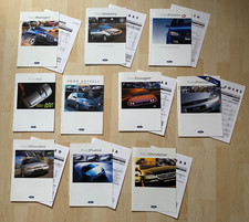 Ford Prospekte Sammlung 1999 Ranger,Fiesta, Galaxy, Fokus,Cougar,Windstar,Mondeo