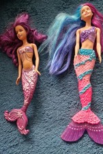 2 große BARBIE Puppe Meerjungfrauen? 1999 & 2020 GTF39 Figur 