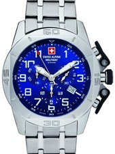 Swiss Alpine Military 7063.9135 Chronograph Herrenuhr 45mm 10ATM