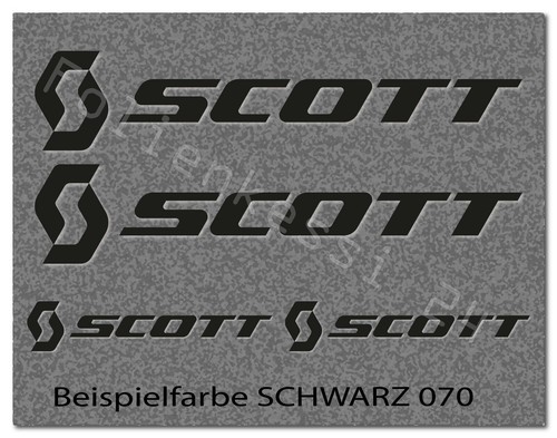 Scott aufkleber sticker - scott,
