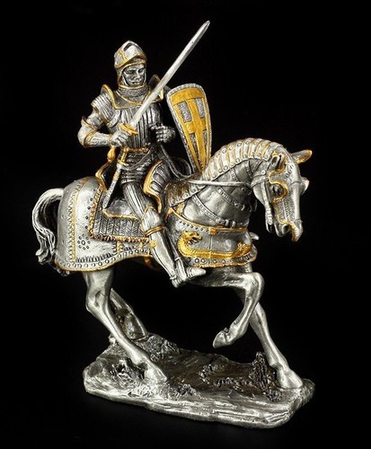 Ritter auf pferd mit schwert - ritter,