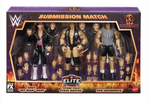 Wwe mattel bret the - bret, hitman
