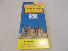 Stadtplan Magdeburg mit Umgebungskarte Falk
