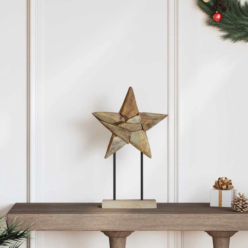 Vidaxl weihnachtsstern braun - weihnachtsstern,