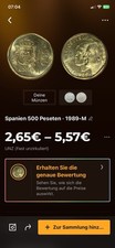 Münze Spanien 500 Pesetas