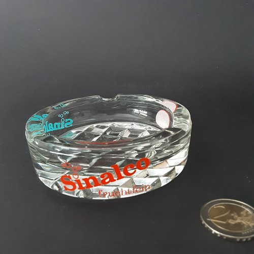 Aschenbecher glas rund 7 - aschenbecher,