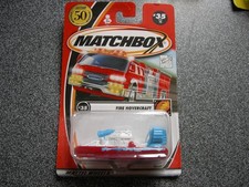 Matchbox #  35 Fire Hoovercraft   Neu + OVP - 2001
