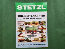 Prospekt Stetzl Dreiseitenkipper