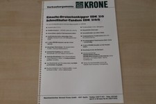163373) Krone Einachs Dreiseitenkipper EDK 210 - Verkaufsargumente - Prospekt 19