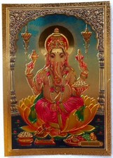 BILD Parvati DURGA Prägedruck