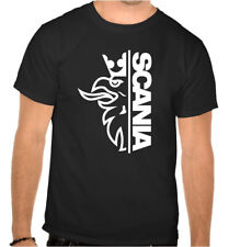 Scania LKW Auto Logo schwarz T-Shirt -1112