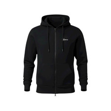 Doppel Zipper Jacke Schwarz | Größe XL | 100% Baumwolle | Remorse Streetwear