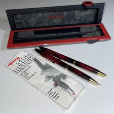 Rotring Schreib-Set in OVP,M 639060, Kugelschreiber+ Feinminenstift,rot/schwarz