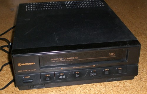 Vhs video recorder samsung - vhs,