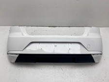 Seat Ibiza 6F Stoßstange hinten 6F0807421D Weiß STH1769