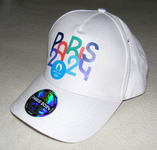 Olympia Paris 2024 Olympics Trucker Cap Kappe Logo Merchandise Baumwolle