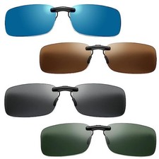 4x Sonnenbrillen Aufsatz für