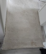 Teppich Langflor, Ikea HAMPEN, beige, 133x195 cm