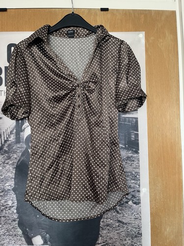 Esprit bluse 36 braun - esprit,