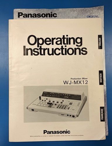 Panasonic production mixer - panasonic,