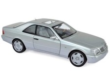 MB Mercedes Benz S Coupe - CL 600 - 1997 - silver - Norev 1:18