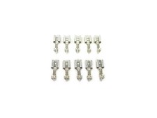 Flachsteckhülse im Set 6,3