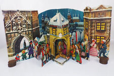 Kubasta Diorama 3 D Pop Up Winter Stadt 1969 
