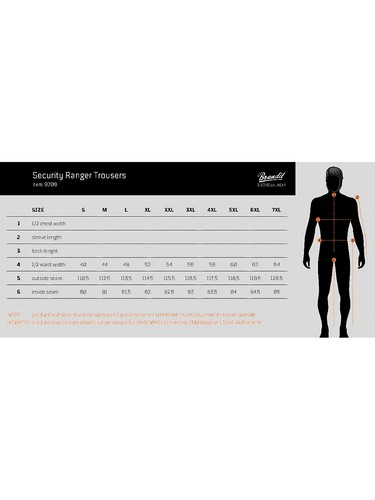 Brandit hose security ranger - security,