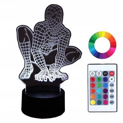 Led nachtlampe mit - 3d, led-nachtlampe