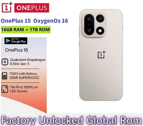 Oneplus15 smartphone - 5g,