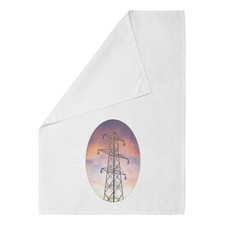 Geschirrtuch/Geschirrtuch 'Electric Pylon' aus Baumwolle (TW046516)