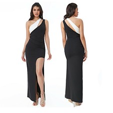 Goddiva Maxi Kleid Einseitige
