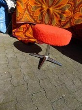 Orig. 70er Jahre Hocker Top Zustand orig. Zustand TOP Chrom Drehbar