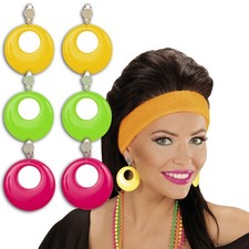 Neon Ohrringe Creolen