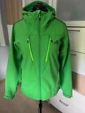 Adidas Herren Outdoor Jacke grün Größe 50 / M mit Kapuze, RN# 88387 CA# 40312