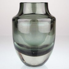 3 Kg schwere Vintage Glas Vase